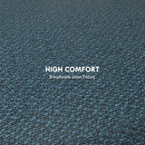 HOMCOM Storage Ottoman, Round Stool Chair with Cushioned Top, Hidden Space HOMCOM