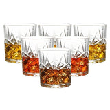 Vinsani Crystal Cut Whisky Glasses - Set of 6 Vinsani