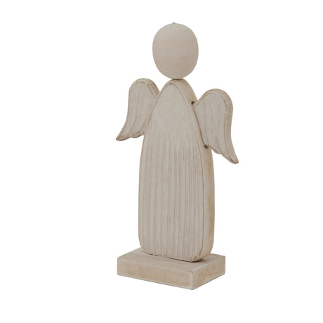 Shades 4 Seasons Rustic Angel Wooden Decoration for Christmas Room Decorations