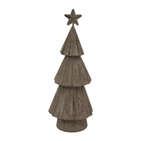 Rustic Bough Tree Christmas decoration in neutral tones, perfect for festive room decor