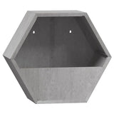 vidaXL Wall Planters 2 pcs Rusty Corten Steel 30x10x25 cm vidaXL