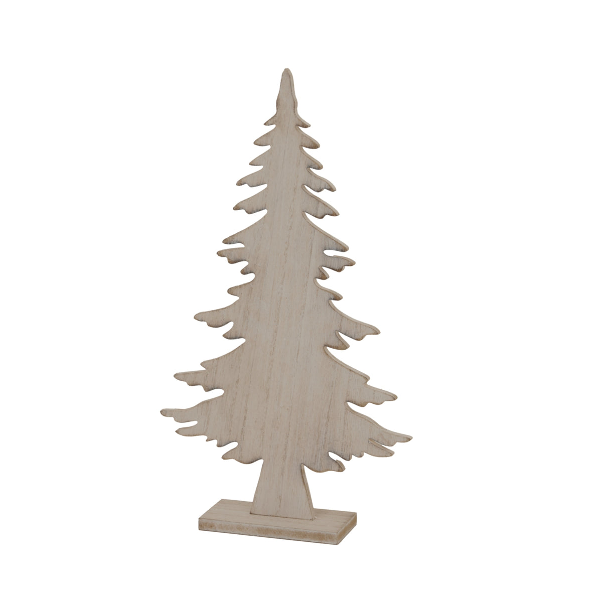 Rustic Tree decoration made of wood for charming Christmas room decor