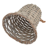 The Noel Collection Large Wicker Bell Decoration Shades 4 Seasons