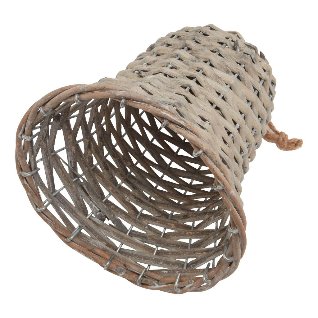 The Noel Collection Large Wicker Bell Decoration Shades 4 Seasons