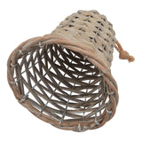 The Noel Collection Medium Wicker Bell Decoration Shades 4 Seasons