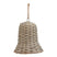 The Noel Collection Large Wicker Bell Decoration BROWN WICKER Shades 4 Seasons