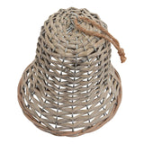 The Noel Collection Large Wicker Bell Decoration Shades 4 Seasons