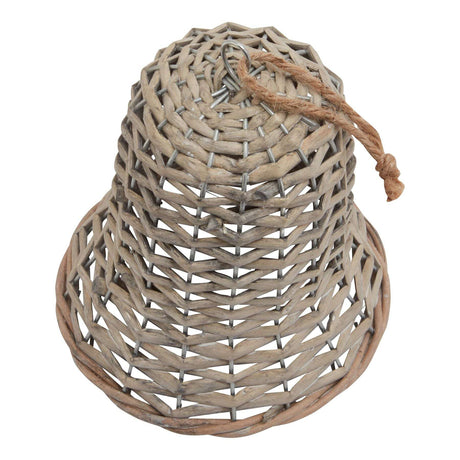 The Noel Collection Large Wicker Bell Decoration Shades 4 Seasons