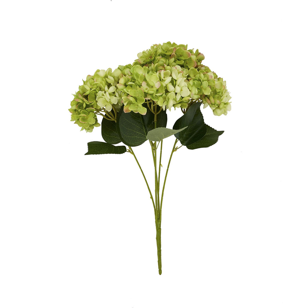 Shades 4 Seasons Hydrangea Bunch - Lifelike Green Shades 4 Seasons