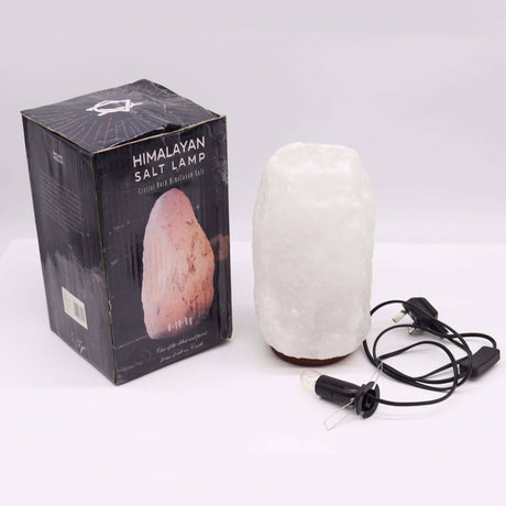 Very Large Crystal Rock Himalayan Salt Lamp and Base AW Dropship UK