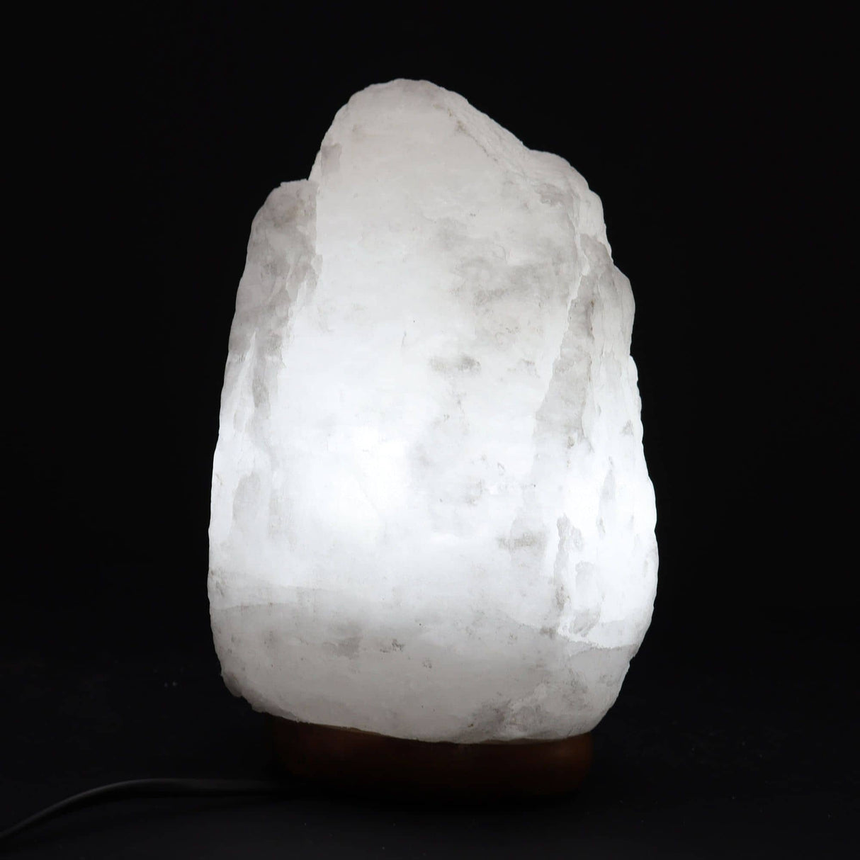 Crystal Rock Himalayan Salt Lamp and Base AW Dropship UK