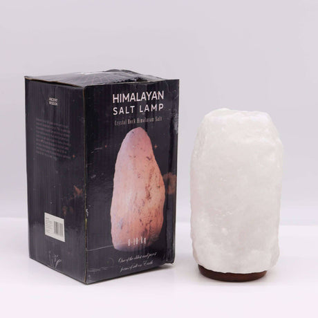 Very Large Crystal Rock Himalayan Salt Lamp and Base AW Dropship UK