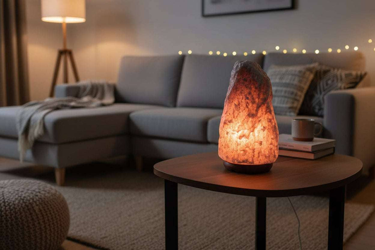 Quality Himalayan Salt Lamp and Candle Holder by Ancient Wisdom AW Dropship UK