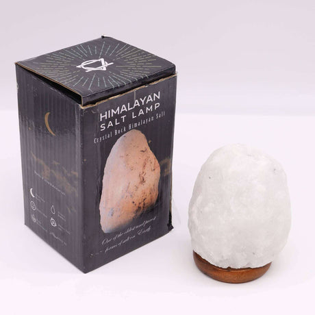 Small Crystal Rock Himalayan Salt Lamp AW Dropship UK