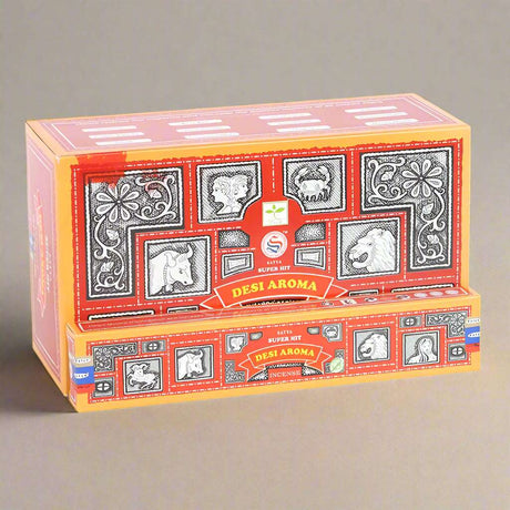 12 Packs of Superhit Desi Aroma Incense Sticks by Satya N/A