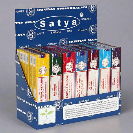 Satya Incense Sticks Display Starter Pack 1 N/A