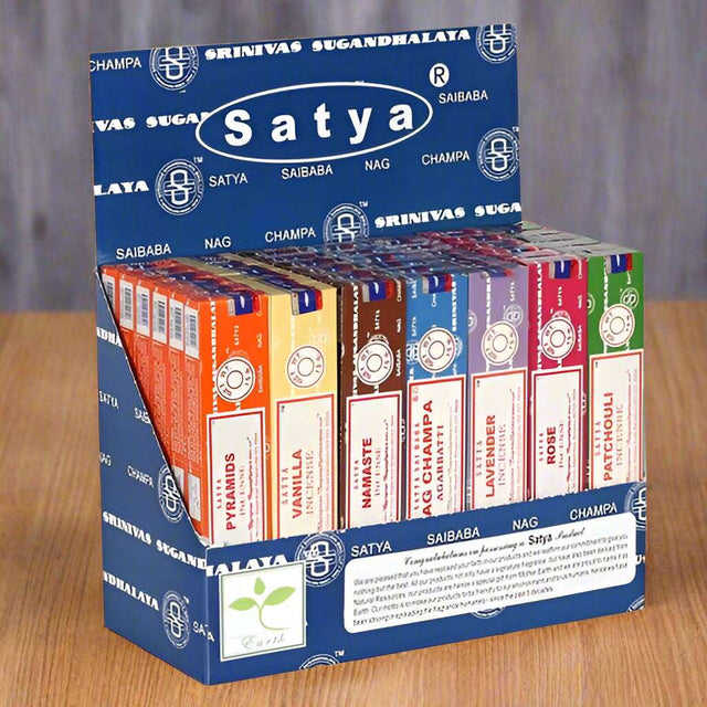 Satya Incense Sticks Display Starter Pack 3 N/A