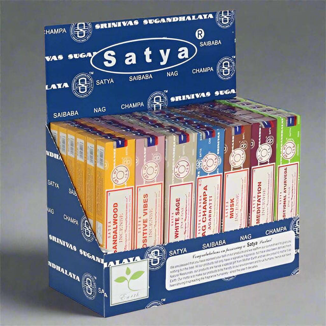 Satya Incense Sticks Display Starter Pack 2 N/A