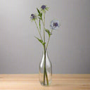 Scabious Stem - Elegant Spring Floral Accent by Shades 4 Seasons BLUE PLASTIC Shades 4 Seasons