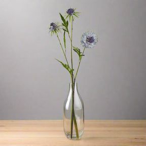 Scabious Stem - Elegant Spring Floral Accent by Shades 4 Seasons BLUE PLASTIC Shades 4 Seasons