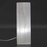 Selenite Block Lamp 25cm Chakra Lamp AW Dropship UK