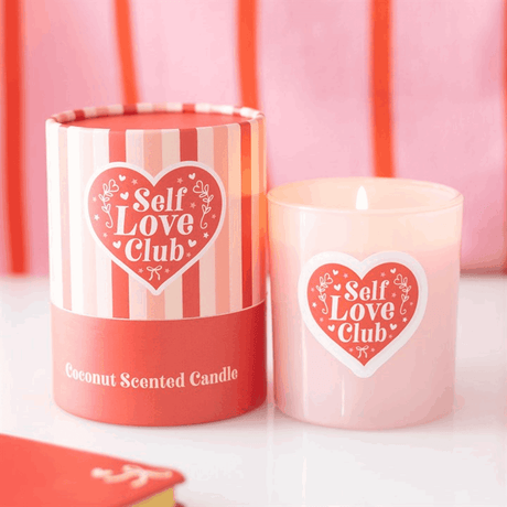 Self Love Club Coconut Candle in Stylish Gift Box N/A