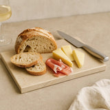 Orsina Serving Board with Slices of Bread, Cheese, and Ham for Elegant Entertaining
