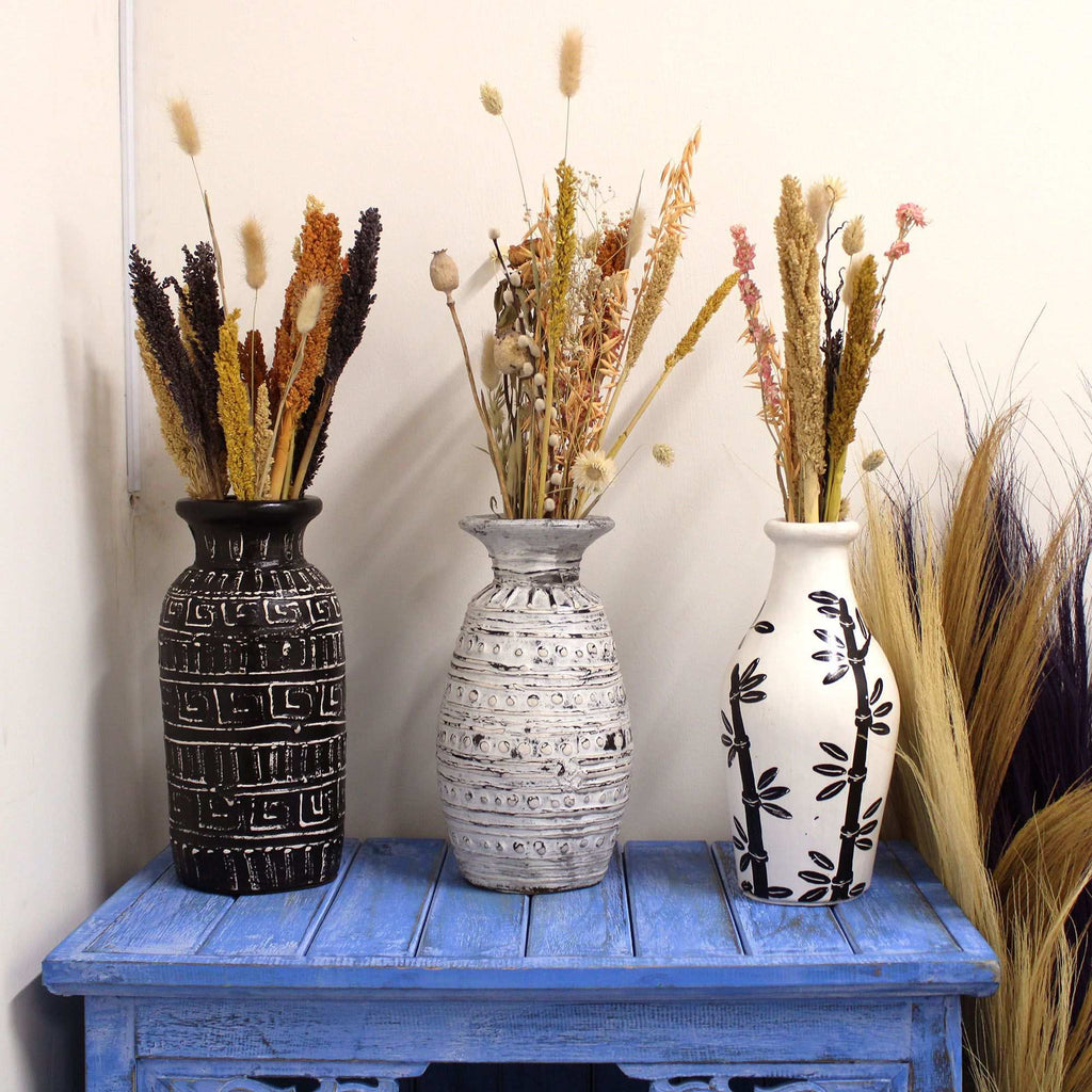 Shades 4 Seasons Motif Shaped Vase for Stylish Home Decor AW-Dropship