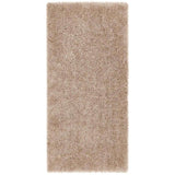 Luxurious beige Shaggy Rug with a soft, plush texture for a warm and inviting living space