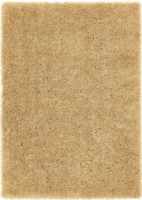 Beige Shaggy Rug with a Soft Texture, Ideal for Creating a Cozy Home Atmosphere