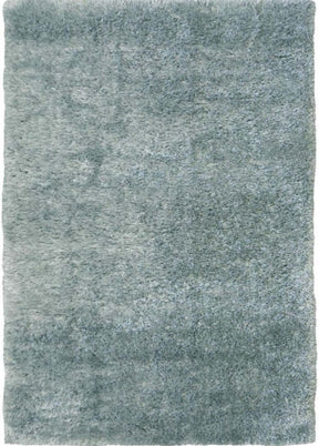 Soft Blue Shaggy Rug with a Plush Texture for Comfortable Home Decor