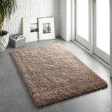 Soft and plush cream Shaggy Rug perfect for adding warmth to any room