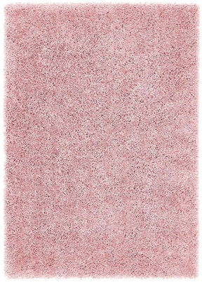 Soft Pink Shaggy Rug for Bedrooms and Living Rooms with Plush, Comfortable Texture