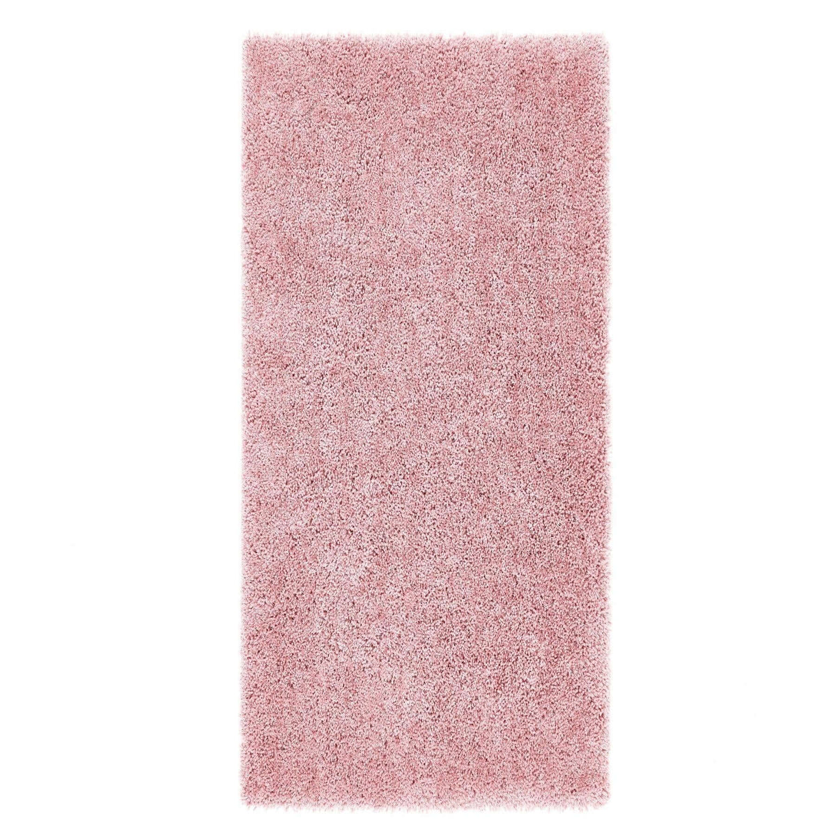 Soft pink Shaggy Rug ideal for adding comfort and style to any room