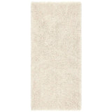 Soft Cream Shaggy Rug with Plush Texture for Comfortable Living Spaces