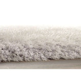 Soft Grey Shaggy Rug with Plush Texture for Comfortable and Stylish Home Decor
