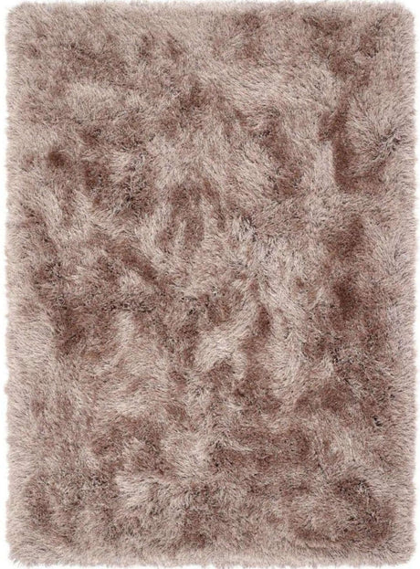 Soft Brown Shaggy Rug from The Rugs with a Plush, Textured Finish for Comfort