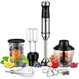 Multi-functional Stick Blender set with various attachments for blending and mixing fruits and vegetables