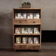 Shelf Display - Recycled Wood - 100x40x160cm AW-Dropship