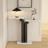 Stylish Nisu Home Side Table with Two Tiers and a Modern Design in a Minimalist Room