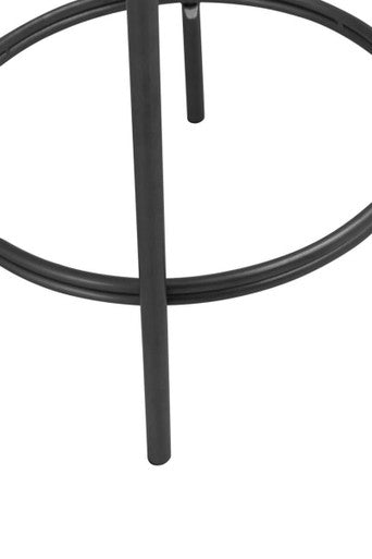 Orsina Modern Side Table with Sleek Black Metal Frame for Contemporary Living Spaces