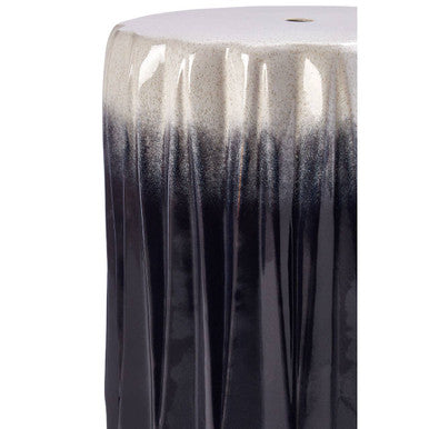Orsina Stylish Side Table with Unique Textured Surface in Ombre Finish