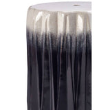 Orsina Stylish Side Table with Unique Textured Surface in Ombre Finish