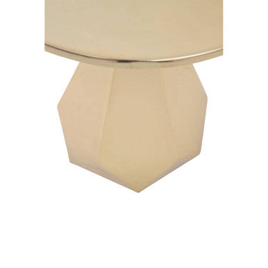 Orsina Gold Geometric Side Table for Stylish Homes Orsina