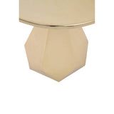 Orsina Gold Geometric Side Table for Stylish Homes Orsina