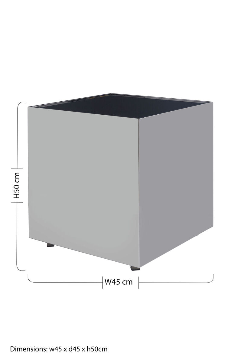 Orsina Side Table in sleek design, measuring 45 cm in width and height, perfect for modern interiors