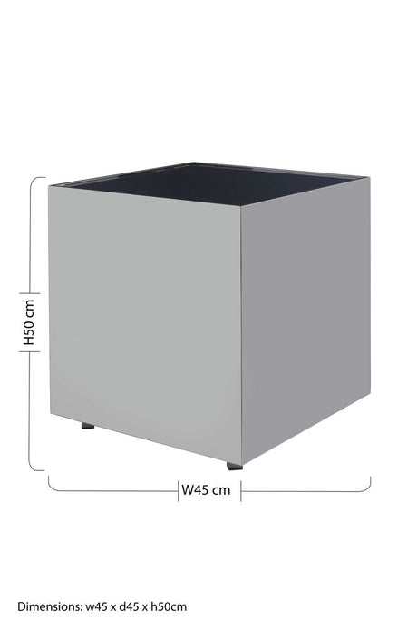 Orsina Side Table in sleek design, measuring 45 cm in width and height, perfect for modern interiors