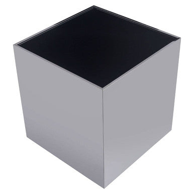Orsina Modern Square Side Table in Glossy Finish for Stylish Living Room Decor