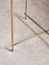 Orsina Side Table with Elegant Gold Legs and Sturdy Copper Supports for Stylish Interiors