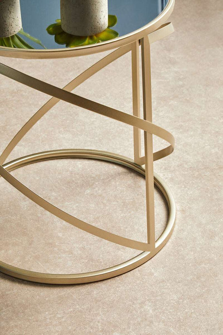 Avantis Set Of 2 Swirl Frame Side Tables Orsina